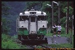 会津中川駅にて